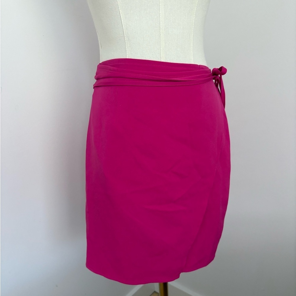 Missguided Hot Pink Mini Skirt